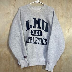 Vintage 80s Loyola Marymount University LMU Lion Sweatshirt Pullover Crewneck XL